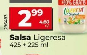Dia Salsas ligeresa oferta