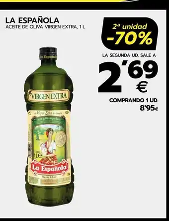 BM Supermercados Aceite de oliva la española oferta