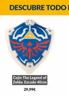 Game Cojín the legend of zelda: escudo 40cm 29,99€ oferta