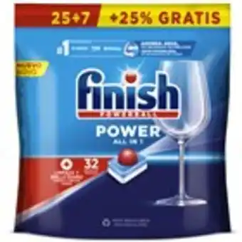 Plusfresc Detergent per a rentaplats finish tot en 1, 25 unitats oferta