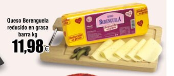 FROIZ Queso Berenguela reducido en grasa barra kg oferta