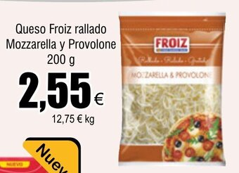 FROIZ Queso Froiz rallado Mozzarella y Provolone 200 g oferta