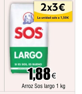 FROIZ Arroz Sos largo 1 kg oferta