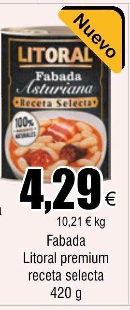 FROIZ Fabada Litoral premium receta selecta 420 g oferta