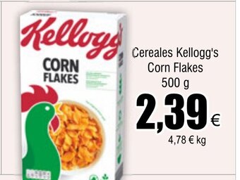 FROIZ Cereales Kellogg's Corn Flakes 500 g oferta