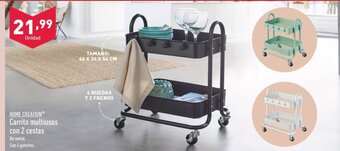 ALDI HOME CREATION Carrito multiusos oferta