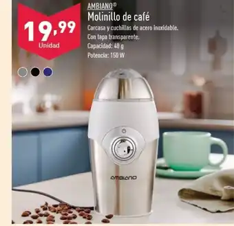 ALDI AMBIANOⓇ Molinillo de café oferta