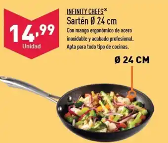 ALDI INFINITY CHEFSⓇ Sartén Ø 24 cm oferta