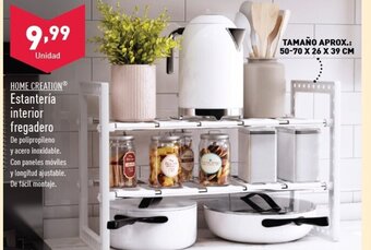 ALDI HOME CREATIONⓇ Estantería interior fregadero oferta