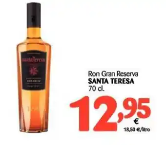 Alimerka Santa Teresa Ron Gran Reserva 70cl. oferta