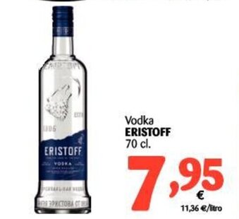 Alimerka Eristoff Vodka 70cl. oferta