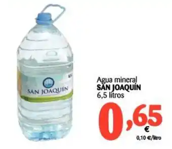 Alimerka San Joaquín Agua mineral 6.5 L oferta