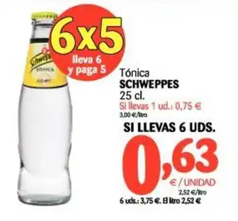 Alimerka Schweppes Tónica 25cl oferta