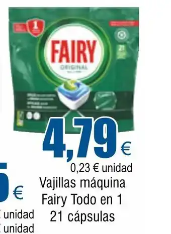 FROIZ Vajillas máquina Fairy oferta