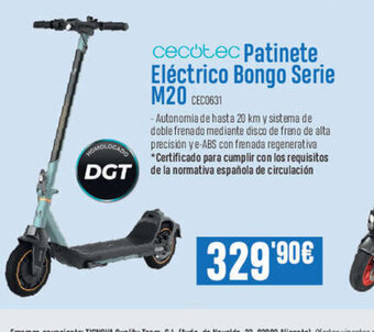 Beep Cecotec Patinete Eléctrico Bongo Serie oferta