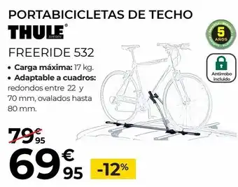 Feu Vert Portabicicletas thule oferta