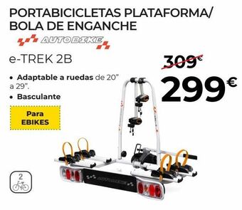 Feu Vert Portabicicletas oferta
