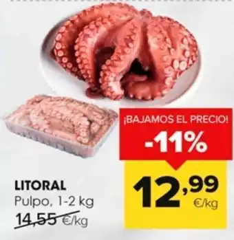 Autoservicios Familia Pulpo litoral oferta