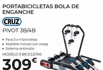 Feu Vert Portabicicletas cruz oferta