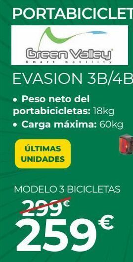 Feu Vert Portabicicletas oferta