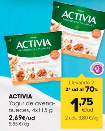 Autoservicios Familia Yogur activia oferta