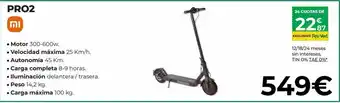 Feu Vert Patinete eléctrico xiaomi oferta