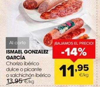 Autoservicios Familia Chorizo ibérico oferta