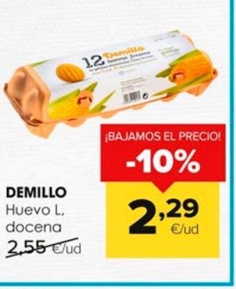 Autoservicios Familia Huevos oferta
