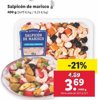 Lidl Salpicón de marisco oferta