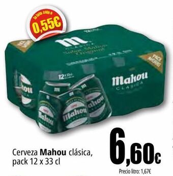 Unide Supermercados Cerveza mahou clásica oferta