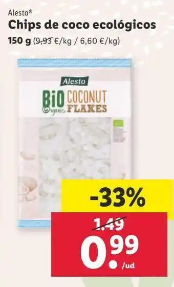 Lidl Chips alesto oferta