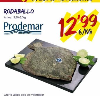 AhorraMas Rodaballo oferta