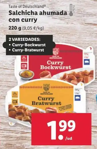 Lidl Salchichas oferta