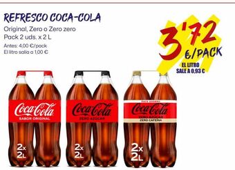 AhorraMas Refrescos coca-cola oferta