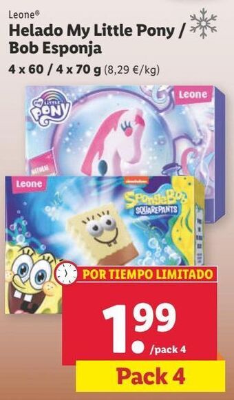 Lidl Helados oferta