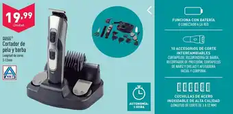 ALDI Cortador de pelo y barba quigg oferta