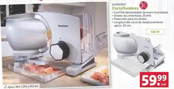 Lidl Cortafiambres silvercrest oferta