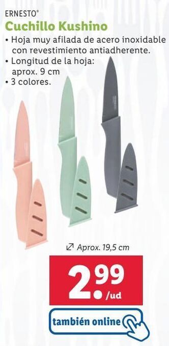 Lidl Cuchillos ernesto oferta
