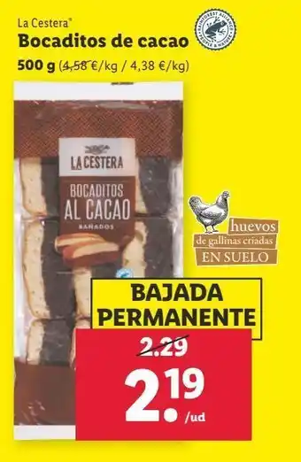 Lidl Bocaditos la cestera oferta