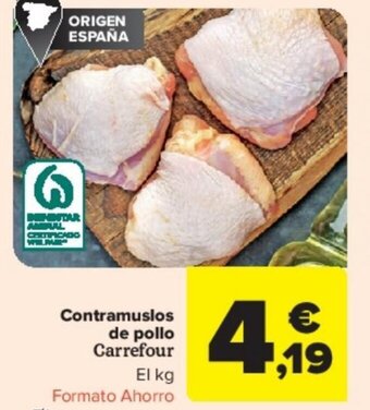 Carrefour Contramuslos de pollo Carrefour oferta