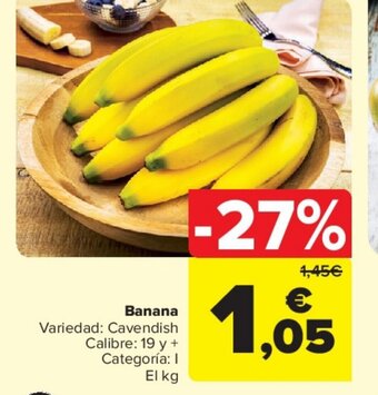 Carrefour Banana oferta
