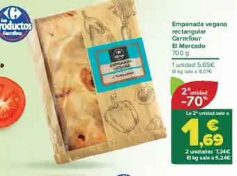 Carrefour Empanada vegana rectangular Carrefour oferta