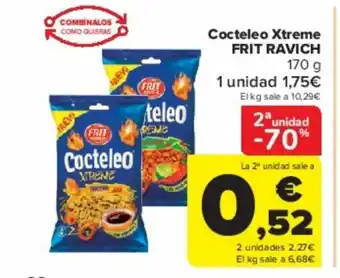 Carrefour Cocteleo Xtreme FRIT RAVICH oferta