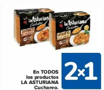 Carrefour EN TODOS los productos LA ASTURIANA Cuchareo. oferta