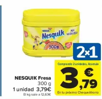 Carrefour NESQUIK Fresa oferta