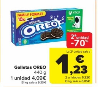 Carrefour Galletas OREO 440 g oferta