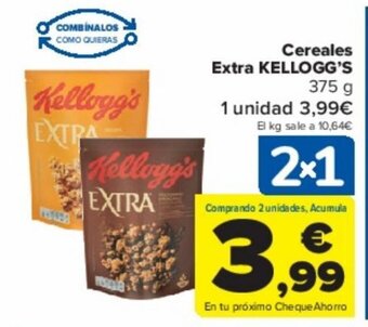 Carrefour Cereales Extra KELLOGG'S oferta