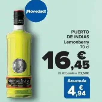 Carrefour PUERTO DE INDIAS Lemonberry oferta