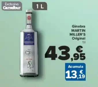 Carrefour Ginebra MARTIN MILLER'S Original oferta