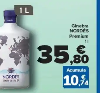 Carrefour Ginebra NORDÉS Premium oferta